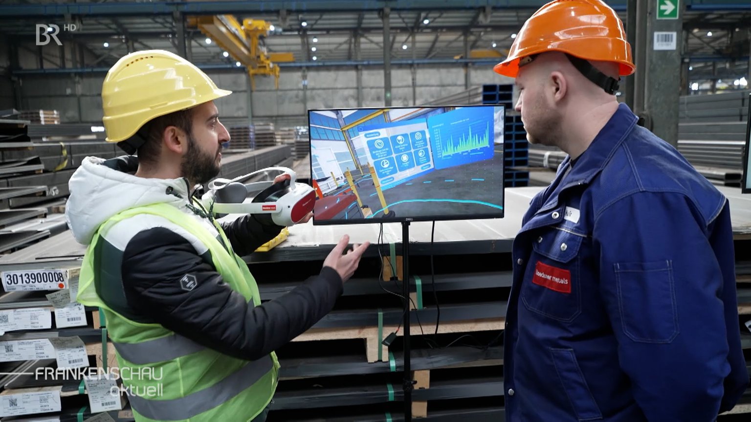 Simulationstraining im Arbeitsschutz bei Kloeckner Metals
