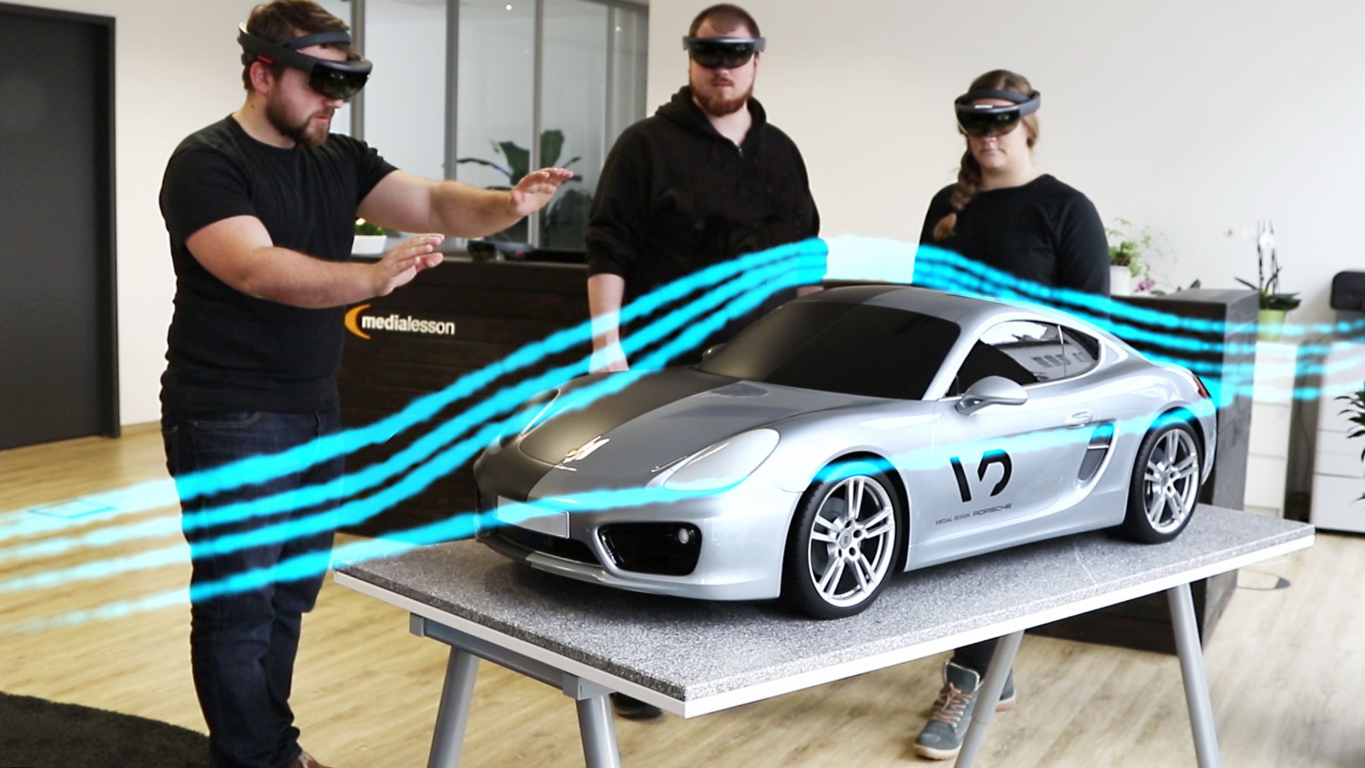 Porsche – Einsatz von Mixed Reality im Fahrzeugdesign