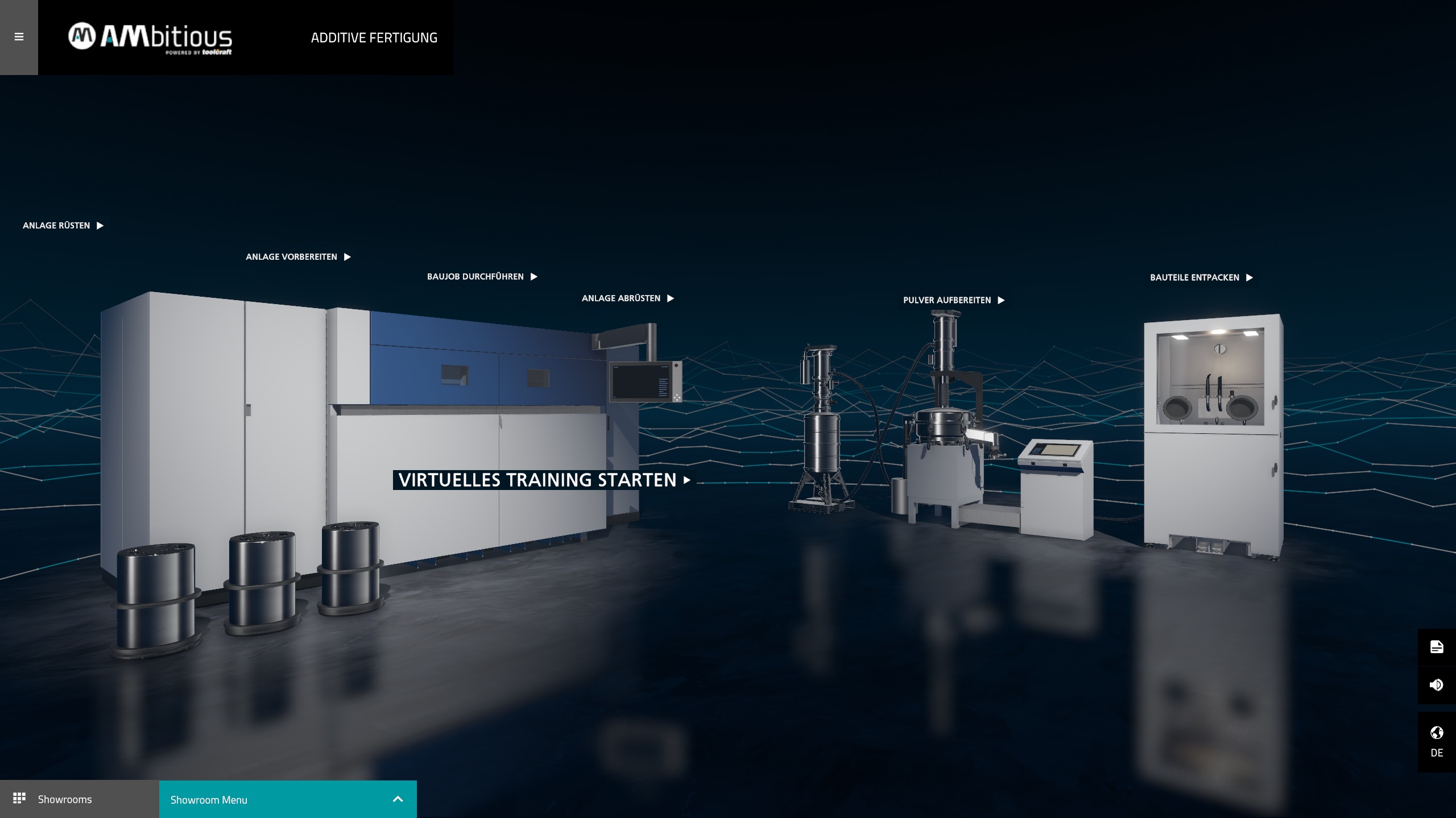 AMbitious powered by toolcraft – VR Schulung