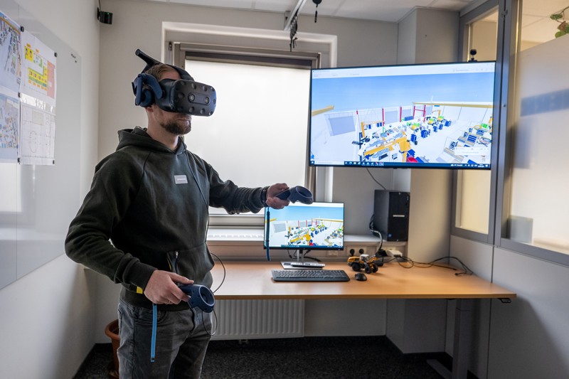 VR Montageplanung bei Liebherr