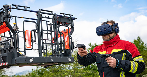 VR-Trainingssimulator von Rosenbauer